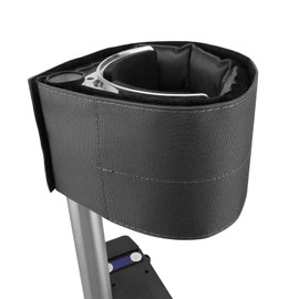 Hiumtree Drywall Stilt Straps in Gray - Experience Pressure Relief with Durable Nylon, Tear-Resistant Material, and Adjustable Design for a Secure and Comfortable Fit (1 Pair).