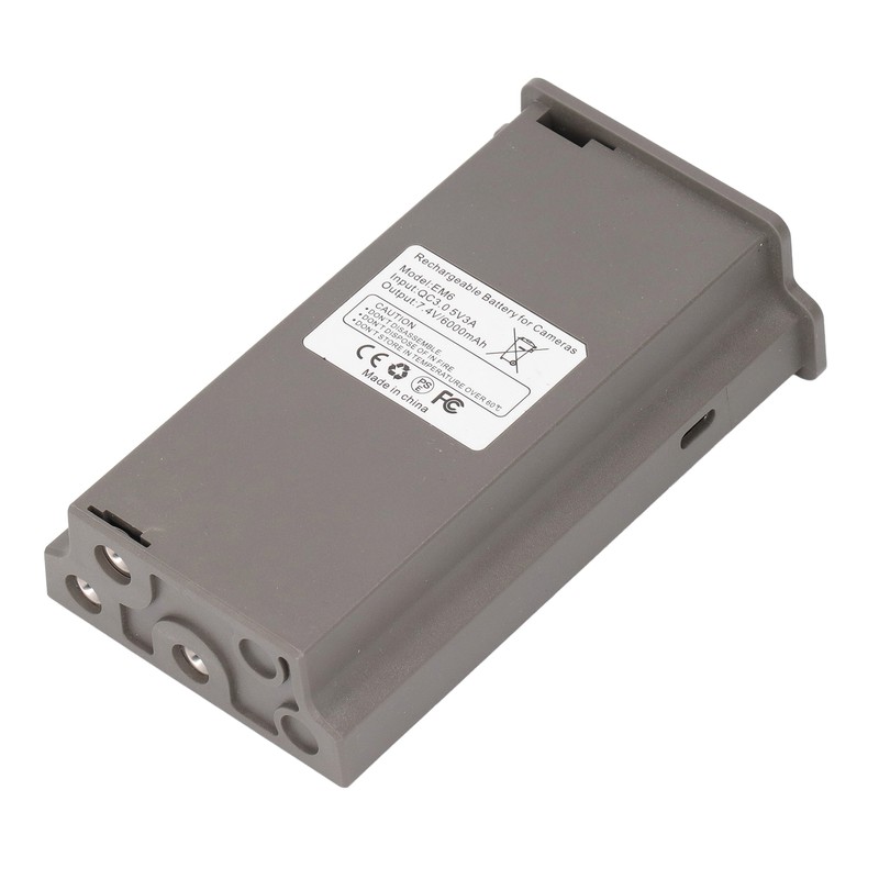 Trail Camera Battery Pack 6000mAh Cellular Trail Camera Rechargeable Lithium