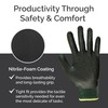 ADVANCED GLOVES – NiTex P-200 Nylon Nitrile Gloves, Breathable Nitrile