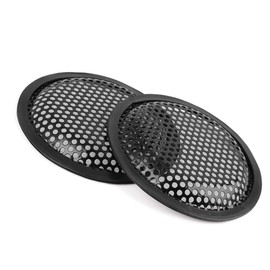 MACHSWON Car 2 Piece Grill Cover Mesh Protector Speaker Cover Woofer Subwoofer Grill 8 Inch