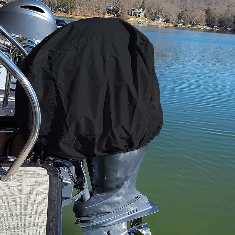 GaiRen Outboard Motor Cover Heavy Duty Waterproof Engine Cover Thick