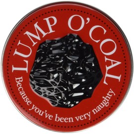 Candy Tin Lump O Coal Coal Shaped Gum