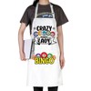 MYSOMY Bingo Kitchen Apron Bingo Lover Gifts Crazy Bingo Lady