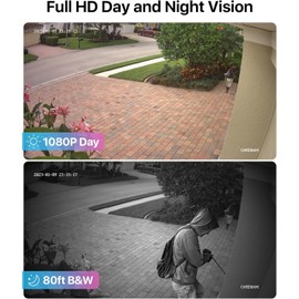 ZOSI 8CH 3K Lite Home Security Camera System Outdoor Indoor,AI Human/Vehicle Detection,Night Vision,H.265+ 8 Channel 5MP Lite Video DVR with 4pcs 1920TVL 1080P Weatherproof CCTV Cameras,(NO HDD)