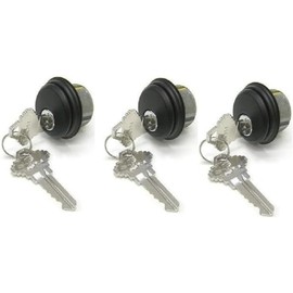 Pacific Doorware Storefront Door Keyed Mortise Lock Cylinder Adams Rite Cam (Duronotic, 3)