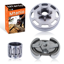 Mtanlo Essential Replacement Parts For Husqvarna Chainsaw 435/440 and For Craftsman 358381800 – Includes HUS 435 Passive Disc, HUS PT 350/137 Clutch & Clutch Needle Roller