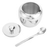 Stainless Steel Sugar Jar Seasoning Jar Spice Container with Lid