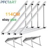 PFCTART 2 Set 114CM 0-90° Adjustable Solar Panel Brackets Tilt