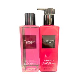Victoria's Secret BOMBSHELL WILD FLOWER Fragrance Lotion & Fragrance Mist Set for Women