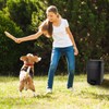 Mounting UP Dog Poop Trash Can for Outdoors Dog Waste