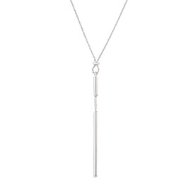 Silpada 'Water's Edge' Lariat Necklace in Sterling Silver, 16" + 2"