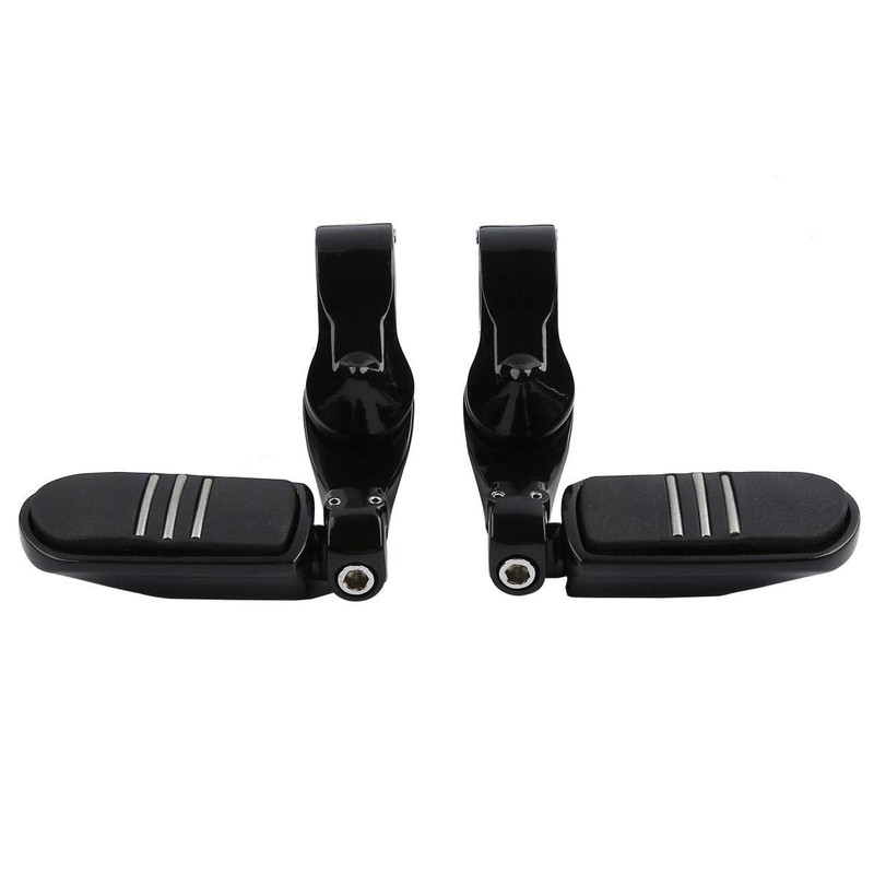 XFMT Black 1-1/4" 32mm Motorcycle Short Angled Highway Engine Guard