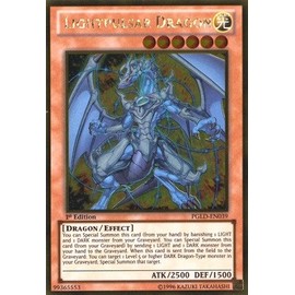 Yu-Gi-Oh! - Lightpulsar Dragon (PGLD-EN039) - Premium Gold - 1st Edition - Gold Rare