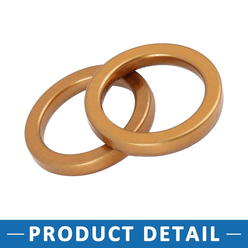 A ABSOPRO 22mm ID Motorcycle Exhaust Muffler Pipe Gasket O