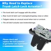 RATCHROLL Tailgate Lock Assembly for Toyota Camry 2002-2006, Car Rear