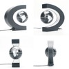 Magnetic Levitation Globe C Shaped 3 Inch Black Frosted LED