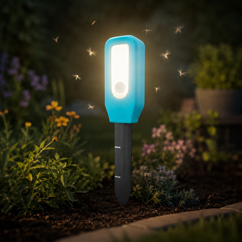 Solar Bug Zapper Outdoor for Garden & Patio – 4500V