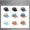 Buzz Selection CAP286 Cap, Hat, Mesh, Plain, Sports, Running, Outdoor,