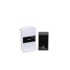 Wireless Doorbell AC White and Black Self Powered Doorbell Wireless