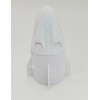 ErnicShop 3D Printed 1/80 SpaceX Dragon Rocket 4" White PLA