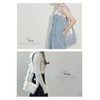DIVA Rose Mini Shoulder Bag, Women's, Handbag, Frill Minimalist, Cute,