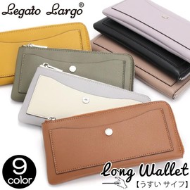 Legato Largo LJ-P3002 Long Wallet, Thin Wallet, GBB