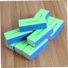 Healeved 3sets Washable Nail Buffing Block Sponge Nail Files Shiner