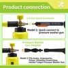 FIXFANS Foam Cannon, Wide Neck Snow Foam Lance with Replacement
