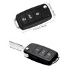 Car Key Case, 3 Buttons Car Remote Control, Replacement Key