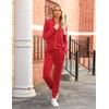 Totatuit 2 Piece Velour Tracksuit Sets For Women Velvet Sweatsuits