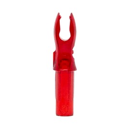 Bohning A Nock, for .204 Shafts (Small, X-Nocks, 5mm) 12 Pack, Ruby
