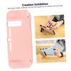 KICHOUSE Protective Case Pink TPU Shell Compact Portable Host Shell