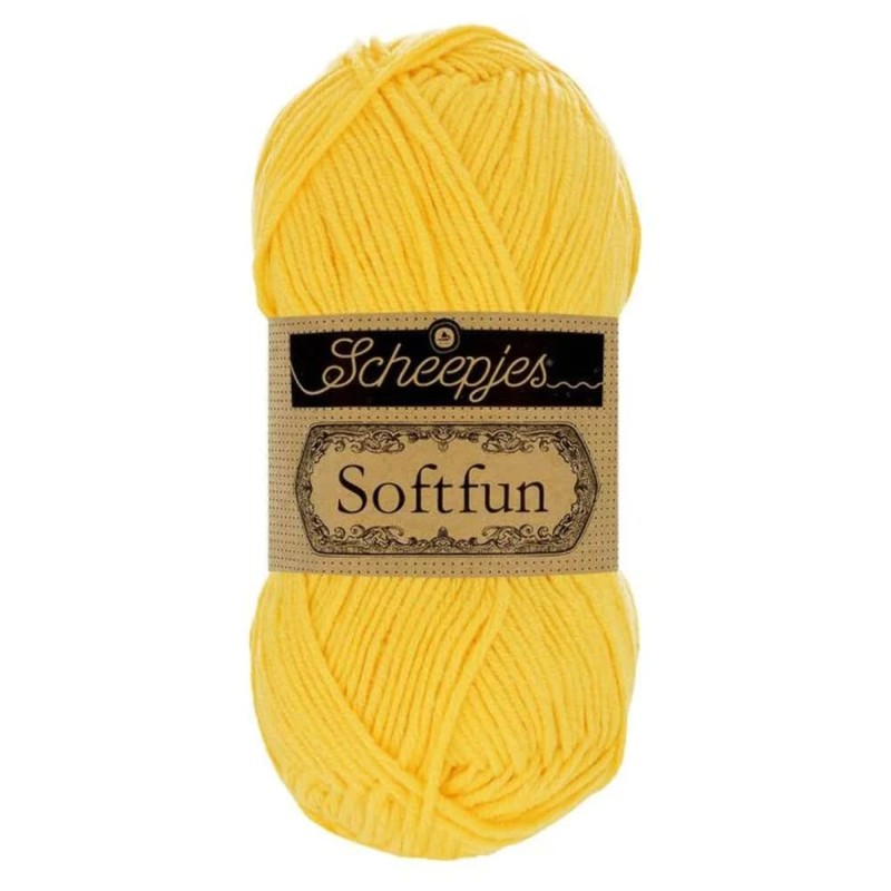 Scheepjes - Scheepjes Softfun 2408 Black Yarn - 1x50g