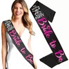 Til Death Do Us Party Sash - Real Crystal Rhinestone