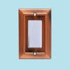 Dyekou Metal Wall Plate for Electrical Outlets, Decorative Antique Copper