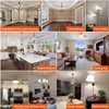 E12 LED Dimmable 8W Equal 100 watt Daylight 4000K T6