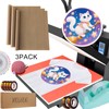XEUZK Sublimation Shirts Tool Kits With 8 T Shirt rulers,