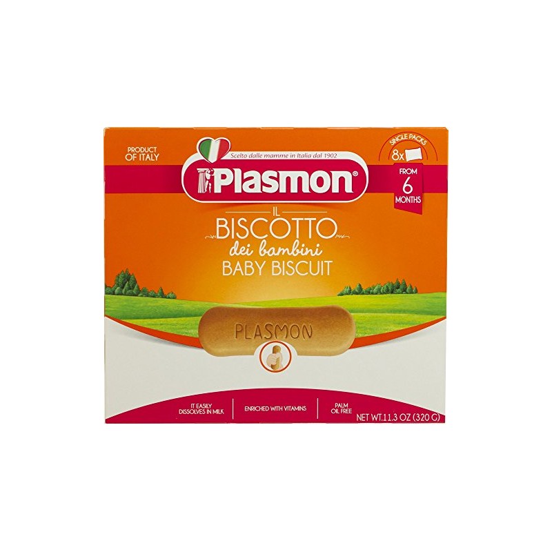 Plasmon Vitamin Biscotti, 12.7 Ounce by Plasmon