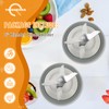 2 PCS Blender Blade with Silicone Gasket Replacement Parts for