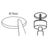 EGLO Recessed Light, Matte Nickel