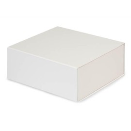NWP White Magnetic Closure Gift Boxes - 8in. X 8in. X 3.25in. 3 Pack