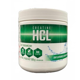 Proline Creatine HCL | Ultra Concentrated Creatine Hydrochloride (HCL) | 750 mg Creatine HCL Per Serving | 120 Servings Per Container | 120G (Unflavoured)