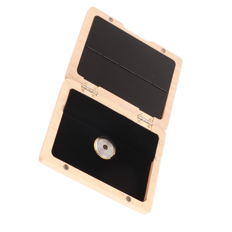 Saxophone Clarinet Reed Case Solid Wood 5-Reeds Holding Storing Box