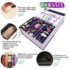 Deversion Book Safe Storage Box with Real Pages Combination Lock