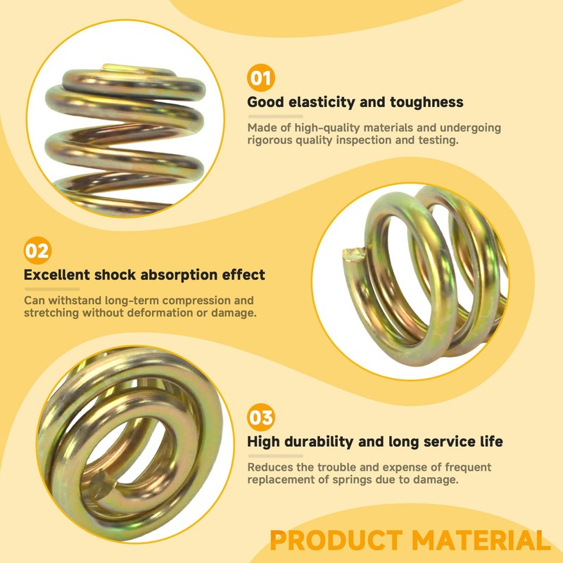 (2PCS) 732-04035 Lawn Tractor Seat Spring Replacement Parts, Suitable for