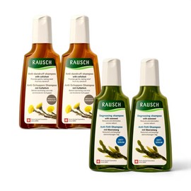 Rausch 2 types Coltsfoot Seaweed scalp care shampoo 2 sets total 4 items / 라우쉬 2종 콜츠푸트 씨위드 두피케어 샴푸 2세트 총4개