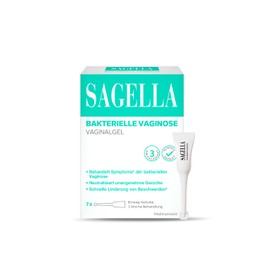 SAGELLA Triple Action of Bacterial Vaginosis - Vaginal Gel - Treats Symptoms of Bacterial Vaginosis - Neutralises Unpleasant Odours - Fast Relief