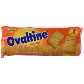 Ovaltine Biscuits, 150-Gram Packages - Pack of 6 (120 Biscuits)