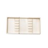 Easyinsmile Drawer Organizer Instrument Tray Holder (A, White)