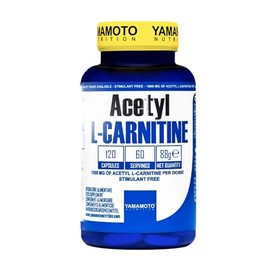 Yamamoto Nutrition Essential Acetyl-l-Carnitine 1000 mg 60 Capsules 100 g